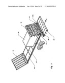 Bale processing apparatus diagram and image