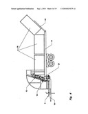 Bale processing apparatus diagram and image