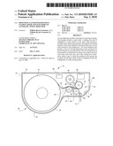 DISPENSING GAP DEFINED BETWEEN LOADING DOOR AND MAIN BODY OF AUTOMATIC TOWEL DISPENSER diagram and image