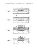 THIN FILM TRANSISTOR AND METHOD FOR PRODUCING THE SAME diagram and image