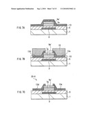 THIN FILM TRANSISTOR AND METHOD FOR PRODUCING THE SAME diagram and image