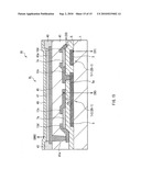 THIN FILM TRANSISTOR AND METHOD FOR PRODUCING THE SAME diagram and image