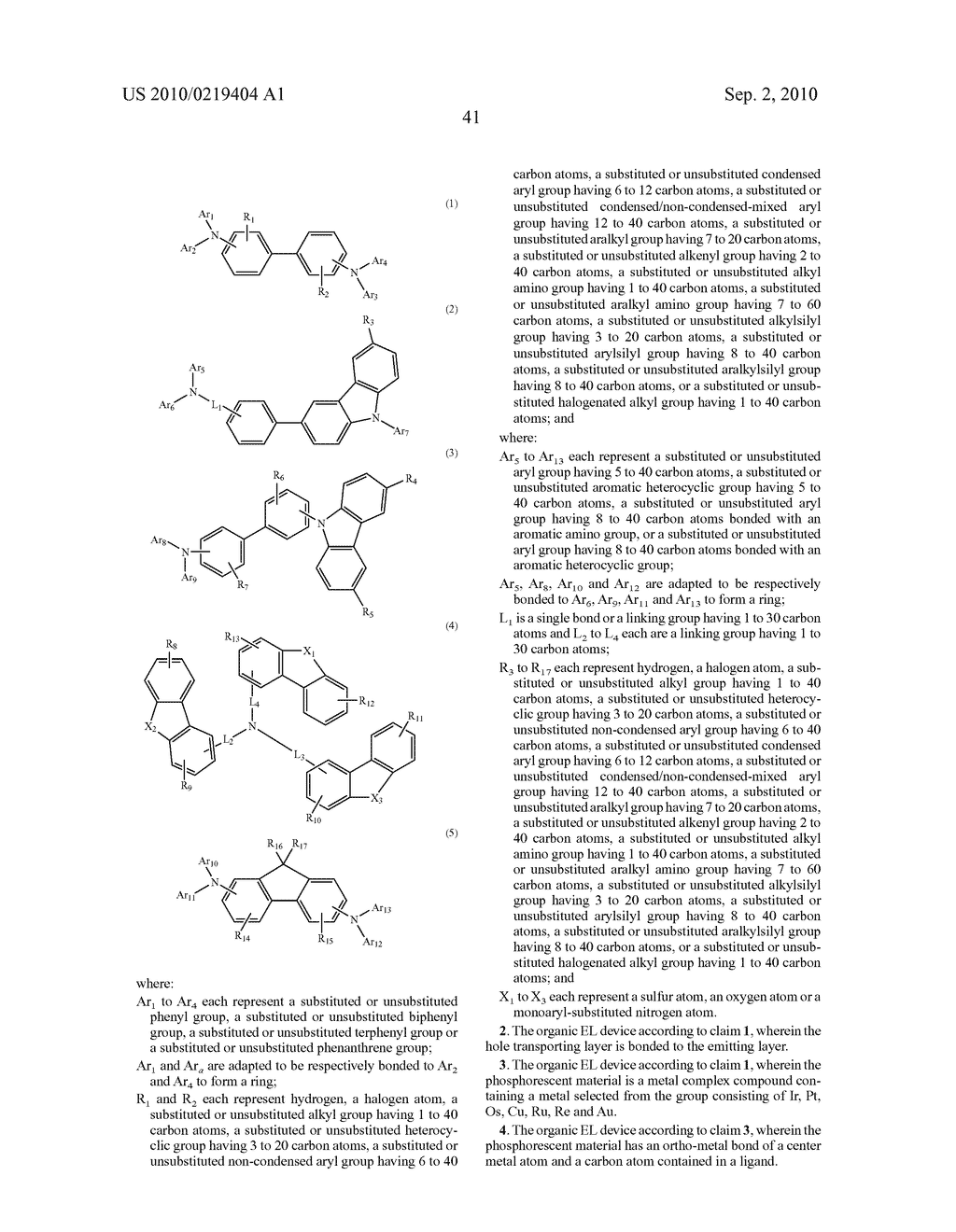 ORGANIC EL DEVICE - diagram, schematic, and image 43