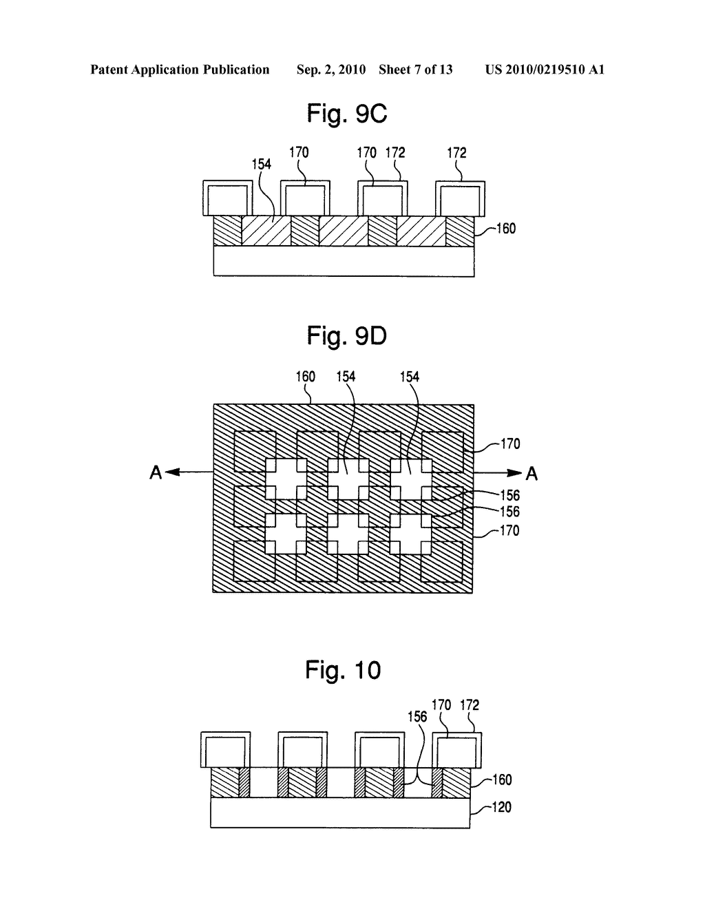 METHOD FOR FABRICATING HIGH DENSITY PILLAR STRUCTURES BY DOUBLE PATTERNING USING POSITIVE PHOTORESIST - diagram, schematic, and image 08
