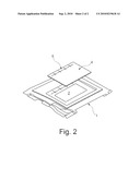 DASHBOARD SUPPORT PART HAVING FLAP CONFIGURATION diagram and image