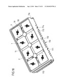 LIGHTING DEVICE COMPRISING A PLURALITY OF CONTROLLABLE LIGHT-EMITTING DIODES diagram and image