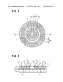 Surface acoustic wave device diagram and image