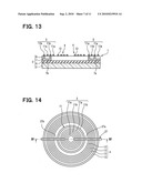 Surface acoustic wave device diagram and image