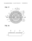 Surface acoustic wave device diagram and image