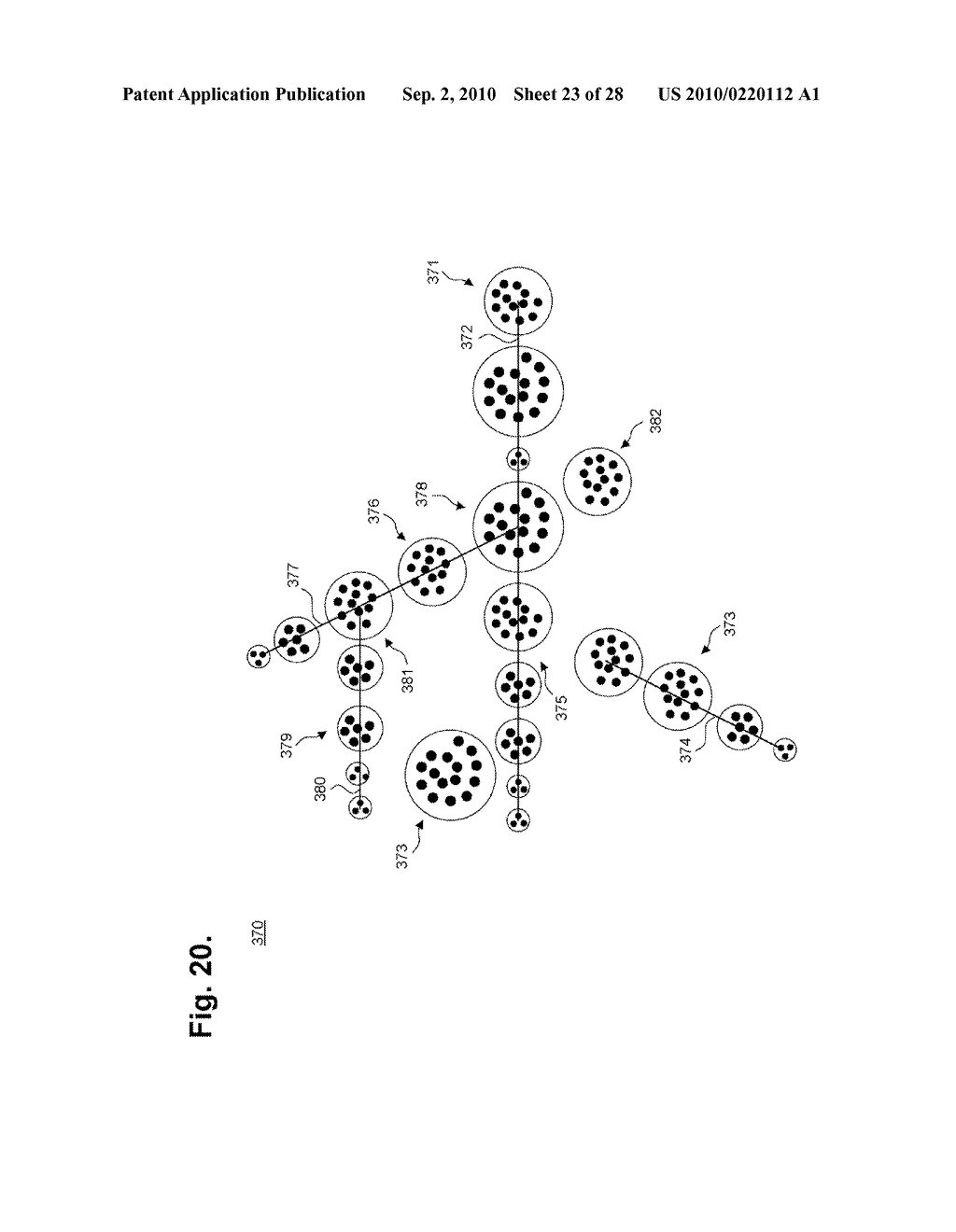 System and Method for Grouping Cluster Spines Into a Two-Dimensional Visual Display Space - diagram, schematic, and image 24