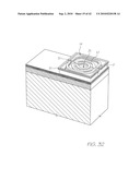 INKJET PRINTHEAD WITH NOZZLES SUPPLIED THROUGH APERTURES IN THE CHASSIS diagram and image