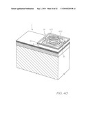 INKJET PRINTHEAD WITH NOZZLES SUPPLIED THROUGH APERTURES IN THE CHASSIS diagram and image