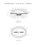 INKJET PRINTHEAD WITH NOZZLES SUPPLIED THROUGH APERTURES IN THE CHASSIS diagram and image