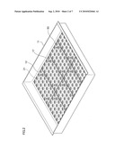 DISPLAY DEVICE, CAP, LIGHT-EMITTING DEVICE AND METHOD OF MANUFACTURING THE SAME diagram and image