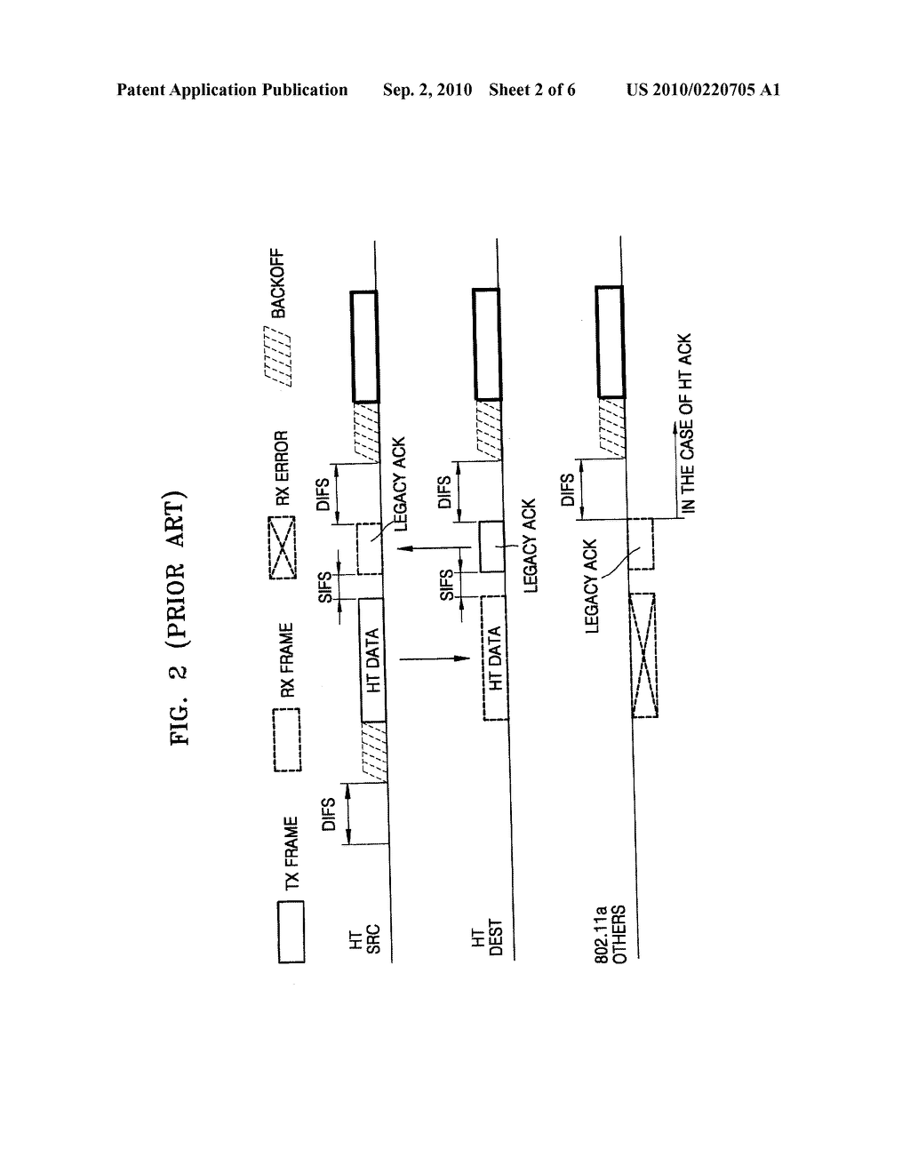 METHOD OF DETERMINING TRANSMISSION RATE OF CONTROL RESPONSE FRAME FOR ACKNOWLEDGING DATA RECEIPT IN WIRELESS LAN - diagram, schematic, and image 03