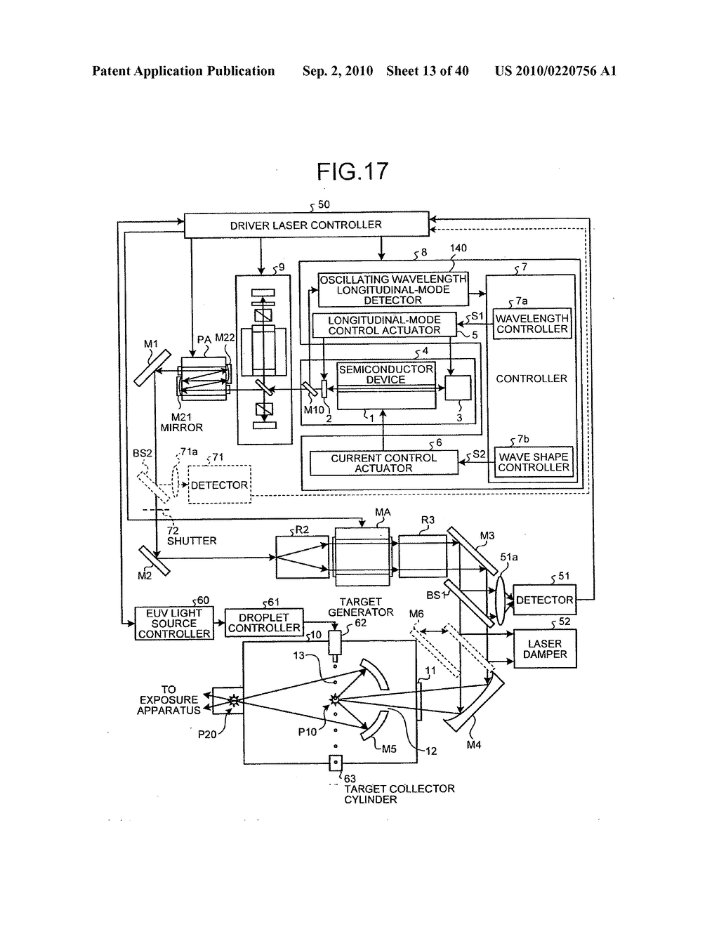 LASER APPARATUS AND EXTREME ULTRAVIOLET LIGHT SOURCE APPARATUS - diagram, schematic, and image 14