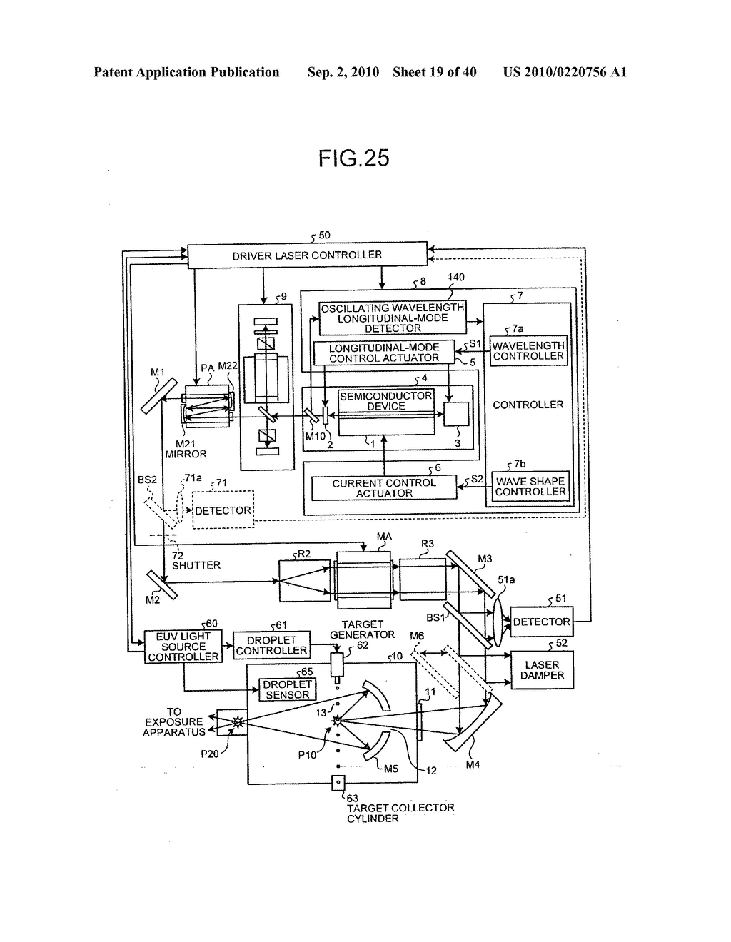 LASER APPARATUS AND EXTREME ULTRAVIOLET LIGHT SOURCE APPARATUS - diagram, schematic, and image 20