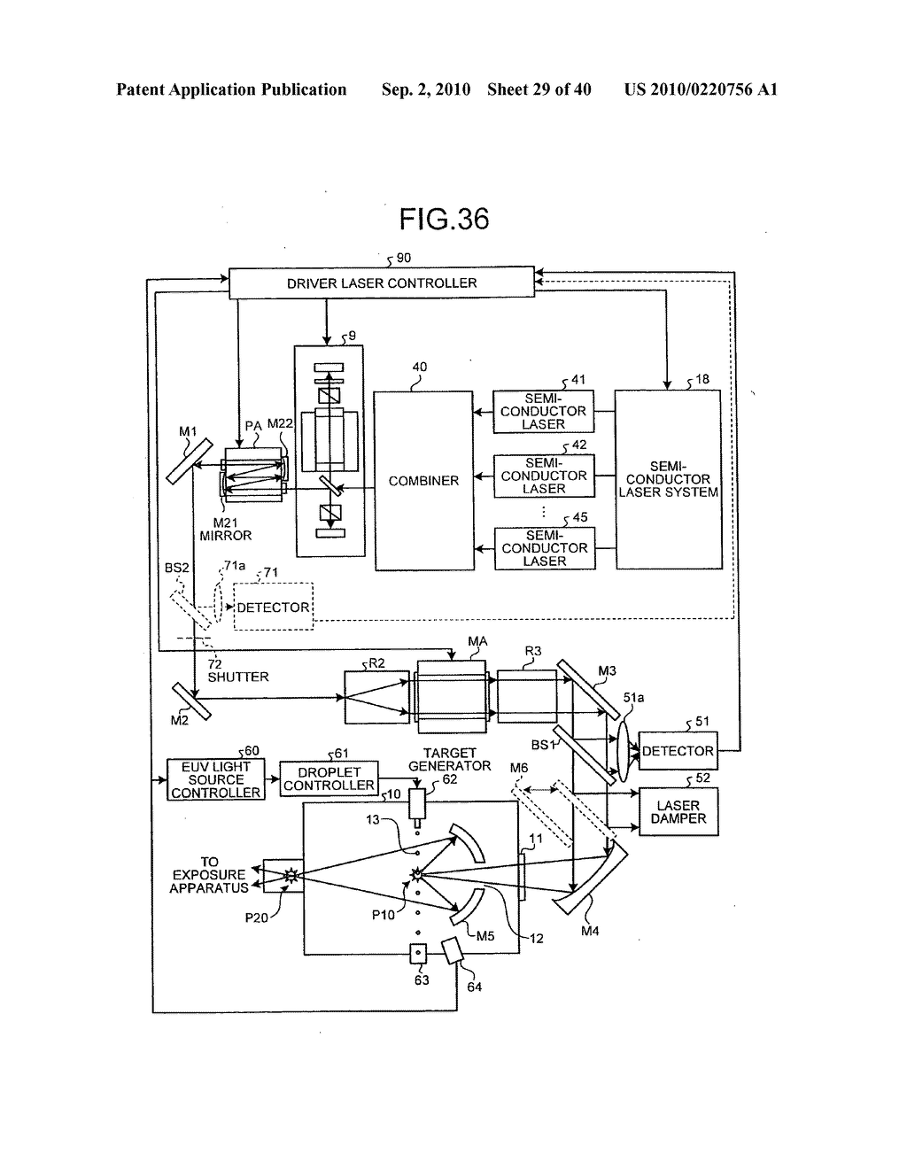 LASER APPARATUS AND EXTREME ULTRAVIOLET LIGHT SOURCE APPARATUS - diagram, schematic, and image 30