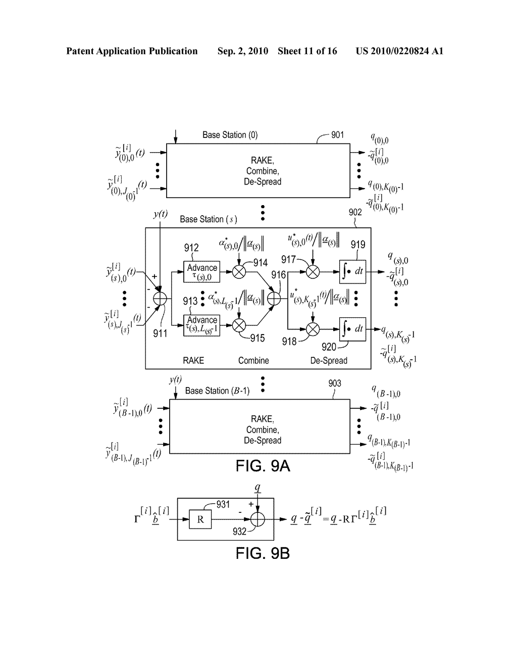 ITERATIVE INTERFERENCE CANCELLATION USING MIXED FEEDBACK WEIGHTS AND STABILIZING STEP SIZES - diagram, schematic, and image 12