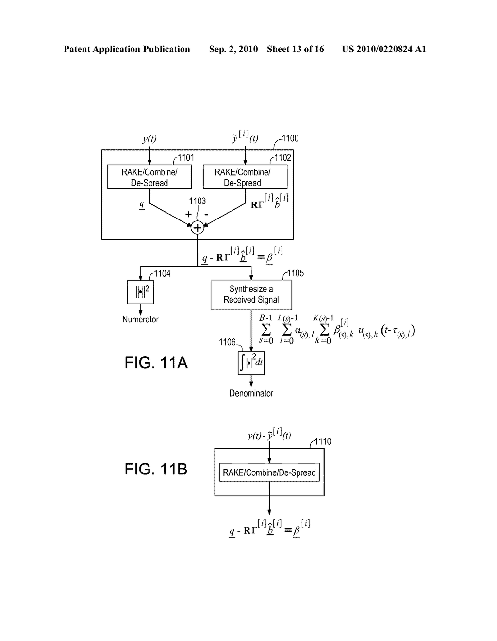 ITERATIVE INTERFERENCE CANCELLATION USING MIXED FEEDBACK WEIGHTS AND STABILIZING STEP SIZES - diagram, schematic, and image 14