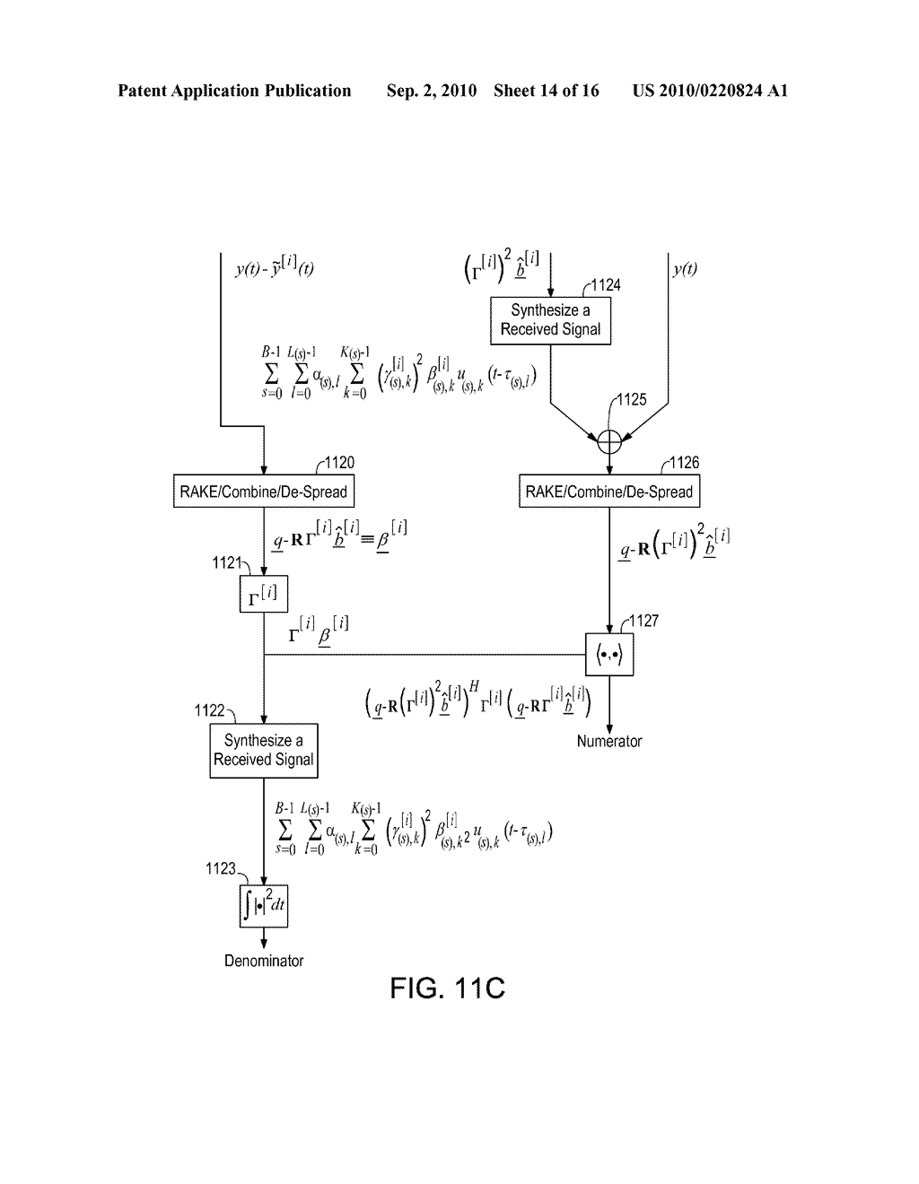 ITERATIVE INTERFERENCE CANCELLATION USING MIXED FEEDBACK WEIGHTS AND STABILIZING STEP SIZES - diagram, schematic, and image 15