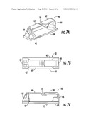 Routing Guide for a Movable Fiber Optic Equipment Tray or Module diagram and image