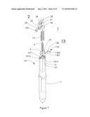 Pen featuring as a USB memory device diagram and image