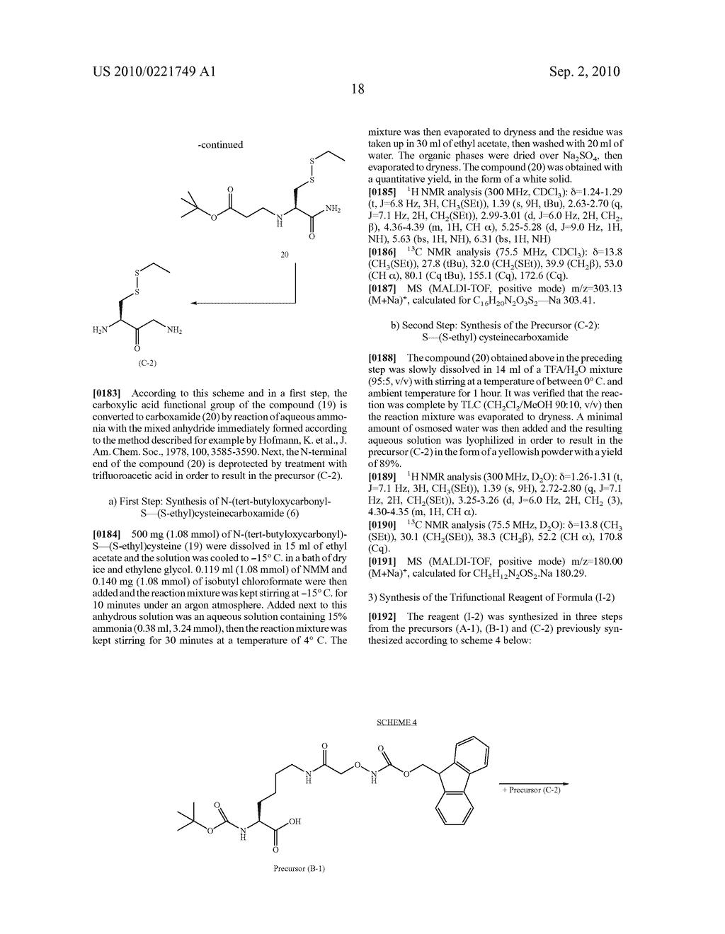 THREE-FUNCTIONAL PSEUDO-PEPTIDIC REAGENT, AND USES AND APPLICATIONS THEREOF - diagram, schematic, and image 19