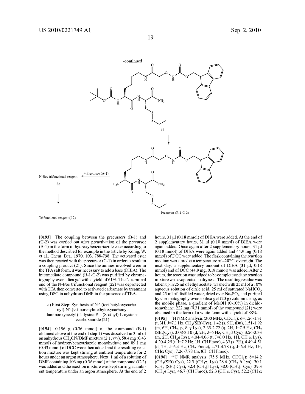 THREE-FUNCTIONAL PSEUDO-PEPTIDIC REAGENT, AND USES AND APPLICATIONS THEREOF - diagram, schematic, and image 20