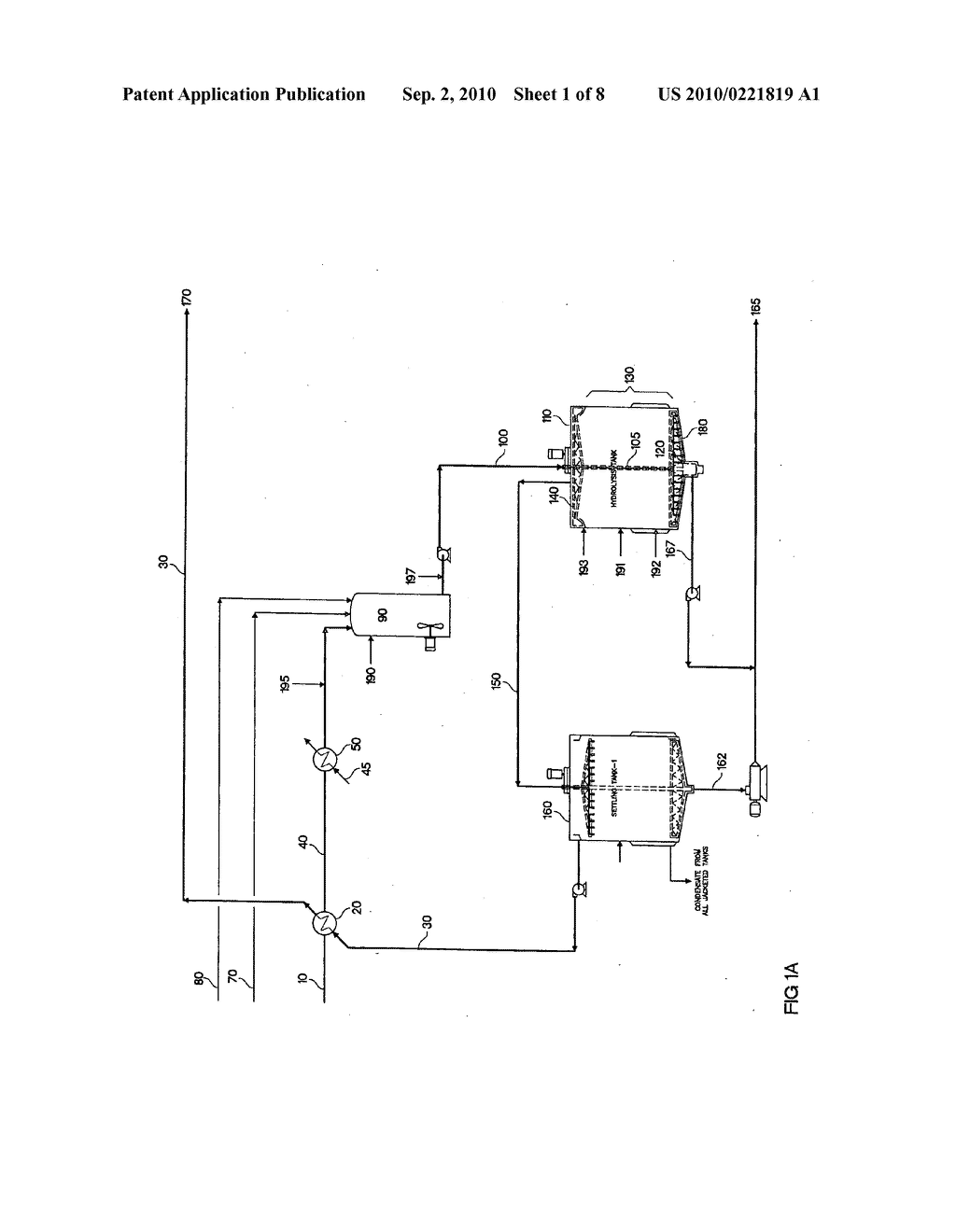 UPFLOW HYDROLYSIS REACTOR SYSTEM FOR HYDROLYZING CELLULOSE - diagram, schematic, and image 02