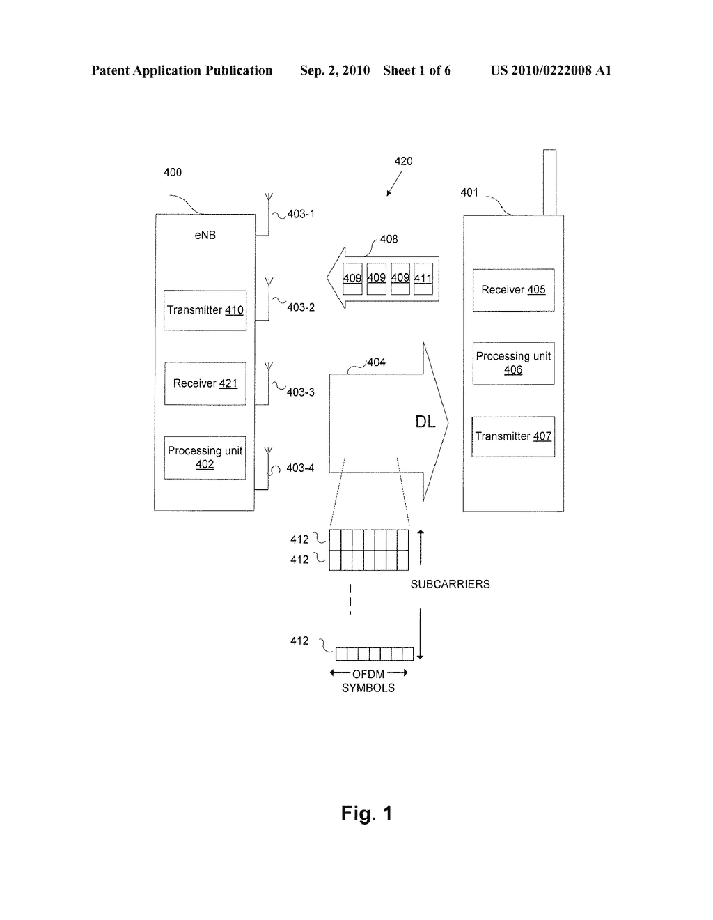 Method and Arrangements for Communication of Channel Quality Information in a Telecommunications System - diagram, schematic, and image 02