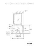 HANDHELD ELECTRONIC DEVICE HAVING TWO DEVICE MEMBERS SLIDABLE RELATIVE TO A BRIDGE diagram and image