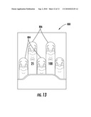 GAMING DEVICE DISPLAY AND METHODS OF USE diagram and image