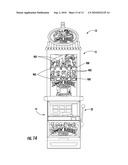 GAMING DEVICE DISPLAY AND METHODS OF USE diagram and image