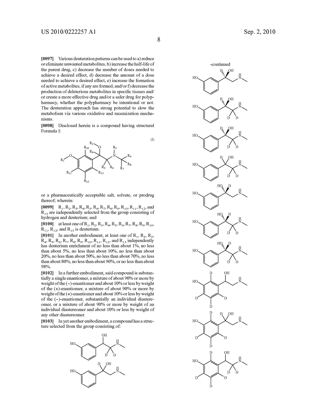 SUBSTITUTED PHENETHYLAMINES - diagram, schematic, and image 09