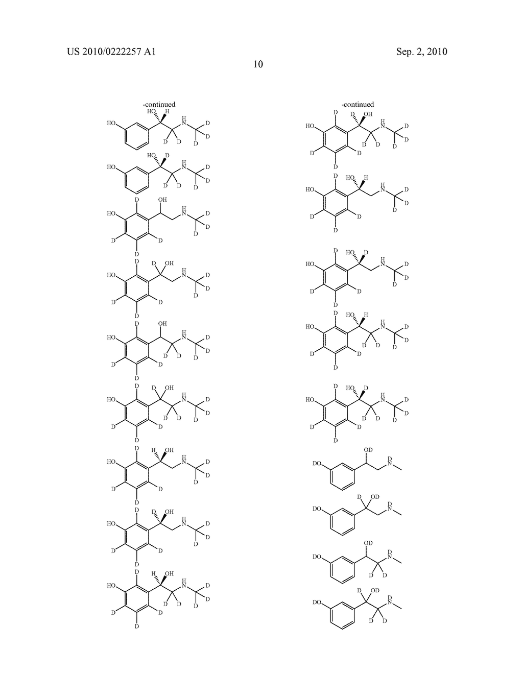 SUBSTITUTED PHENETHYLAMINES - diagram, schematic, and image 11