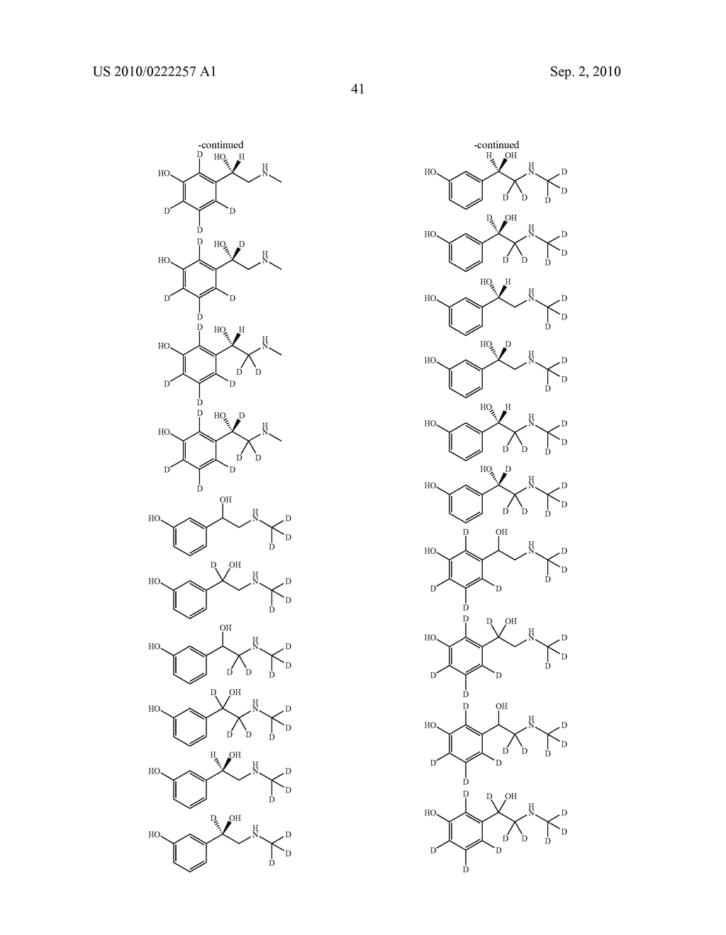 SUBSTITUTED PHENETHYLAMINES - diagram, schematic, and image 42