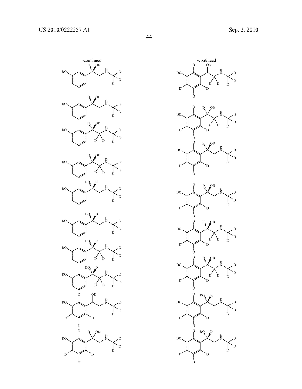SUBSTITUTED PHENETHYLAMINES - diagram, schematic, and image 45