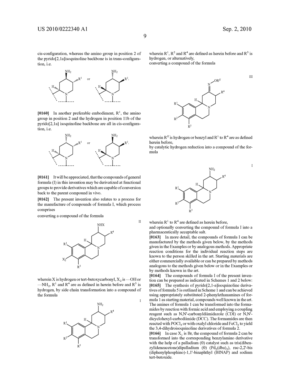 SUBSTITUTED PYRIDO [1,2-a] ISOQUINOLINE DERIVATIVES - diagram, schematic, and image 10