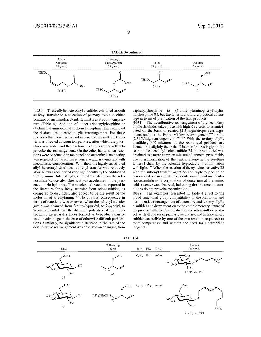 DECHALCOGENATIVE METHODS FOR THE PREPARATION OF ALLYLIC SULFIDES - diagram, schematic, and image 10