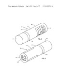 Fluid delivery device with variable force spring diagram and image