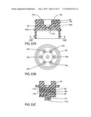 Fluid delivery device with variable force spring diagram and image