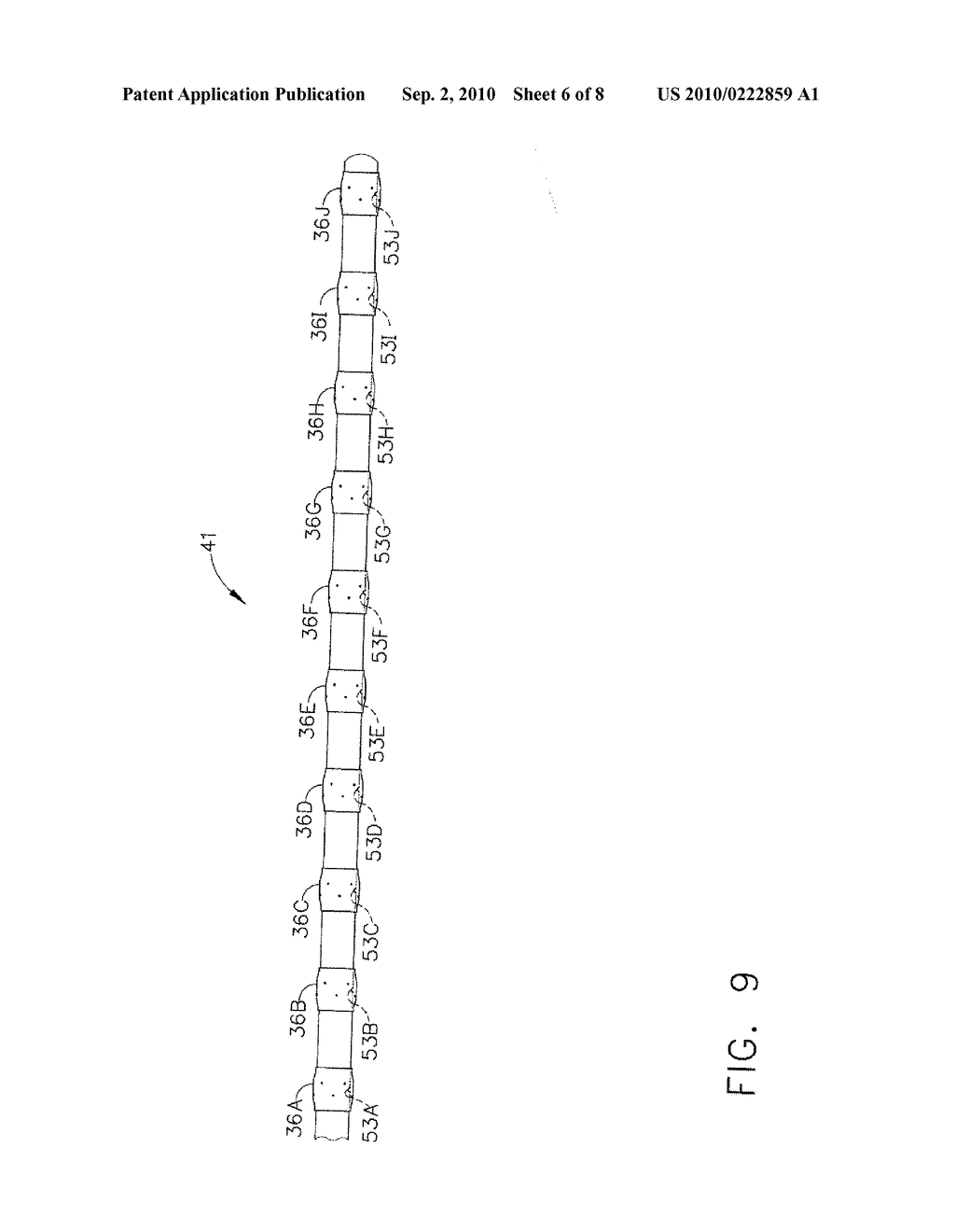 DUAL-PURPOSE LASSO CATHETER WITH IRRIGATION USING CIRCUMFERENTIALLY ARRANGED RING BUMP ELECTRODES - diagram, schematic, and image 07