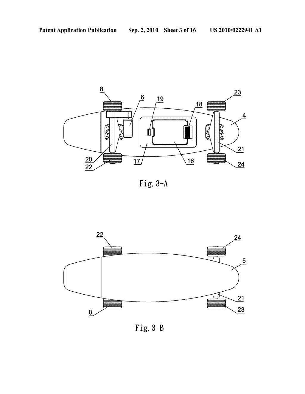 Remote Control Electric Powered Skateboard - diagram, schematic, and image 04