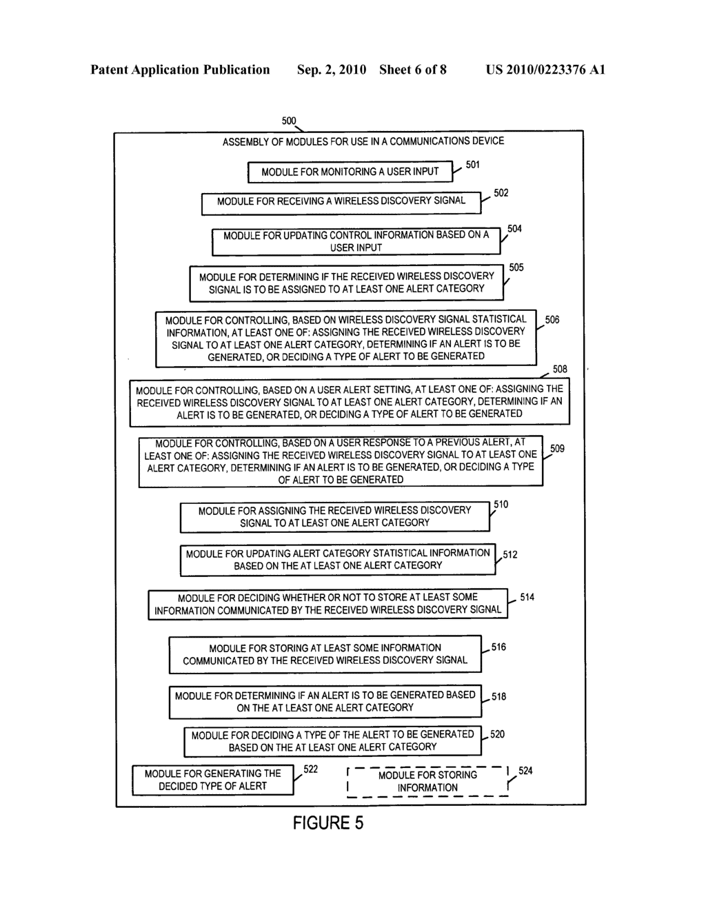 METHODS AND APPARATUS FOR PROCESSING DISCOVERY SIGNALS AND/OR CONTROLLING ALERT GENERATION - diagram, schematic, and image 07
