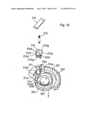 Withdrawing mechanism diagram and image