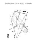 COMPONENT FOR USE IN STREAMS OF HOT GAS diagram and image