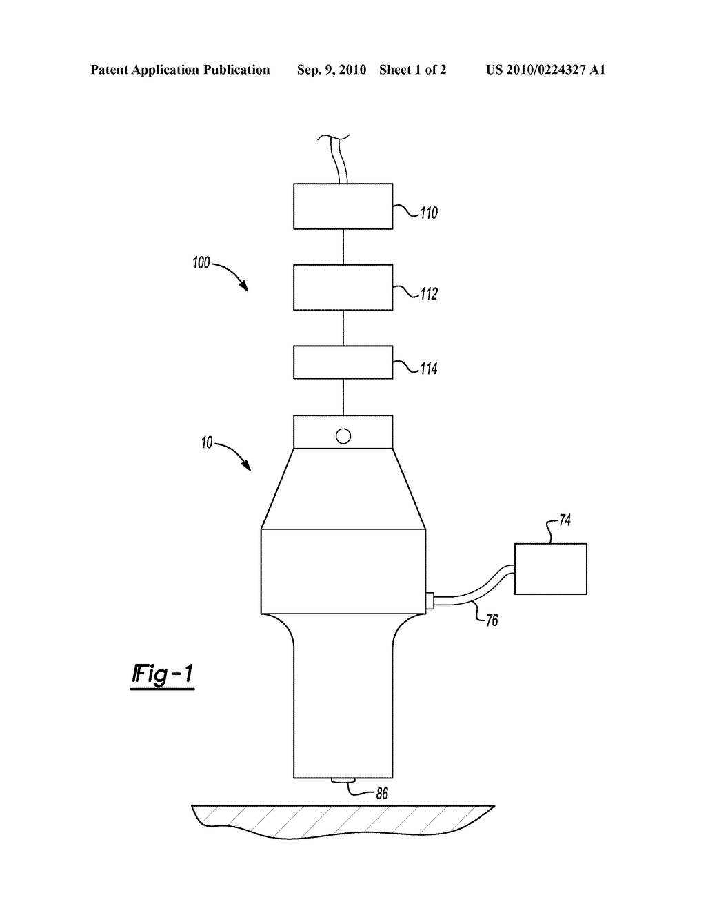 PART SENSING HORN - diagram, schematic, and image 02