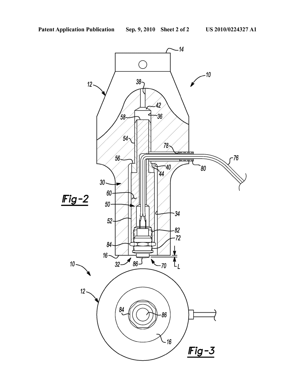 PART SENSING HORN - diagram, schematic, and image 03