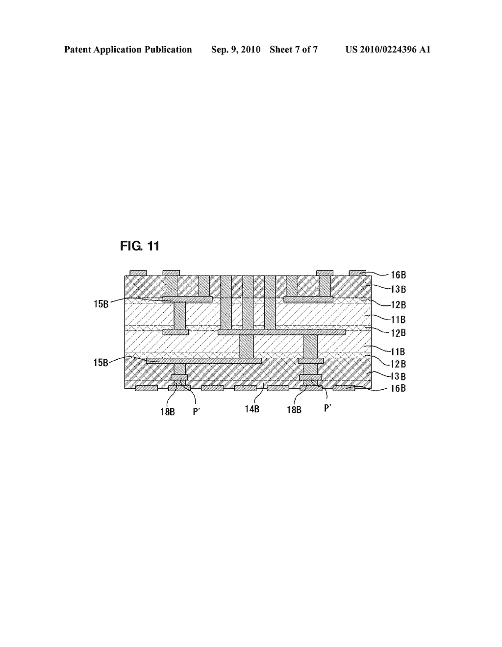 CERAMIC COMPOSITE MULTILAYER SUBSTRATE, METHOD FOR MANUFACTURING CERAMIC COMPOSITE MULTILAYER SUBSTRATE AND ELECTRONIC COMPONENT - diagram, schematic, and image 08